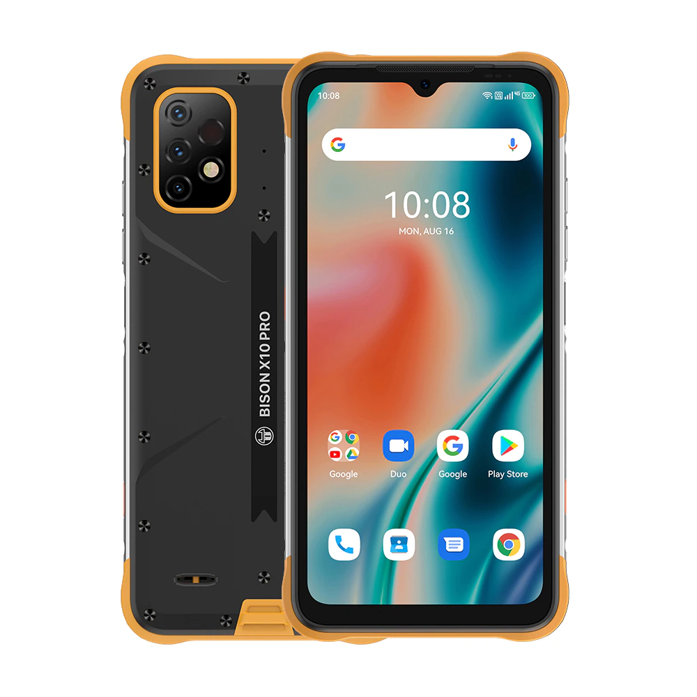 Защищенный смартфон Umidigi Bison X10 Pro 4/128Gb yellow мобильный телефон с большим экраном, Желтый
Защищенный смартфон Umidigi Bison X10 Pro 4/128Gb yellow мобильный телефон с большим экраном, Желтый