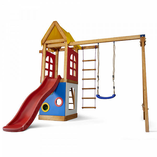 Детский игровой комплекс с горкой, качелей "Babyland-25" ТМ SportBaby, размер 2,4х1,8х3,1м, Разные цвета
Детский игровой комплекс с горкой, качелей "Babyland-25" ТМ SportBaby, размер 2,4х1,8х3,1м, Разные цвета