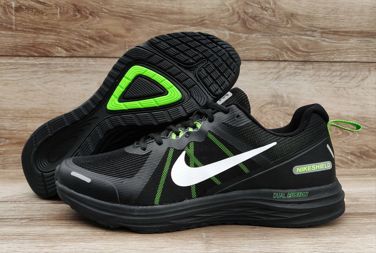 Мужские легкие летние кроссовки Nike Air Max Shield Dual Fusion X2 Total Black, Черный
Мужские легкие летние кроссовки Nike Air Max Shield Dual Fusion X2 Total Black, Черный