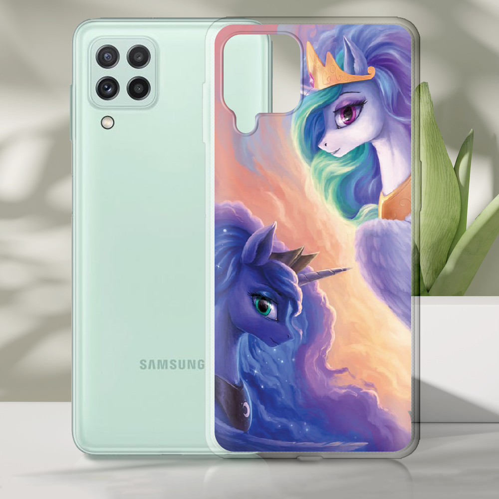 Чехол BoxFace Samsung Galaxy M22 с принтом My Little Pony Rarity Princess Luna, Прозрачный
Чехол BoxFace Samsung Galaxy M22 с принтом My Little Pony Rarity Princess Luna, Прозрачный