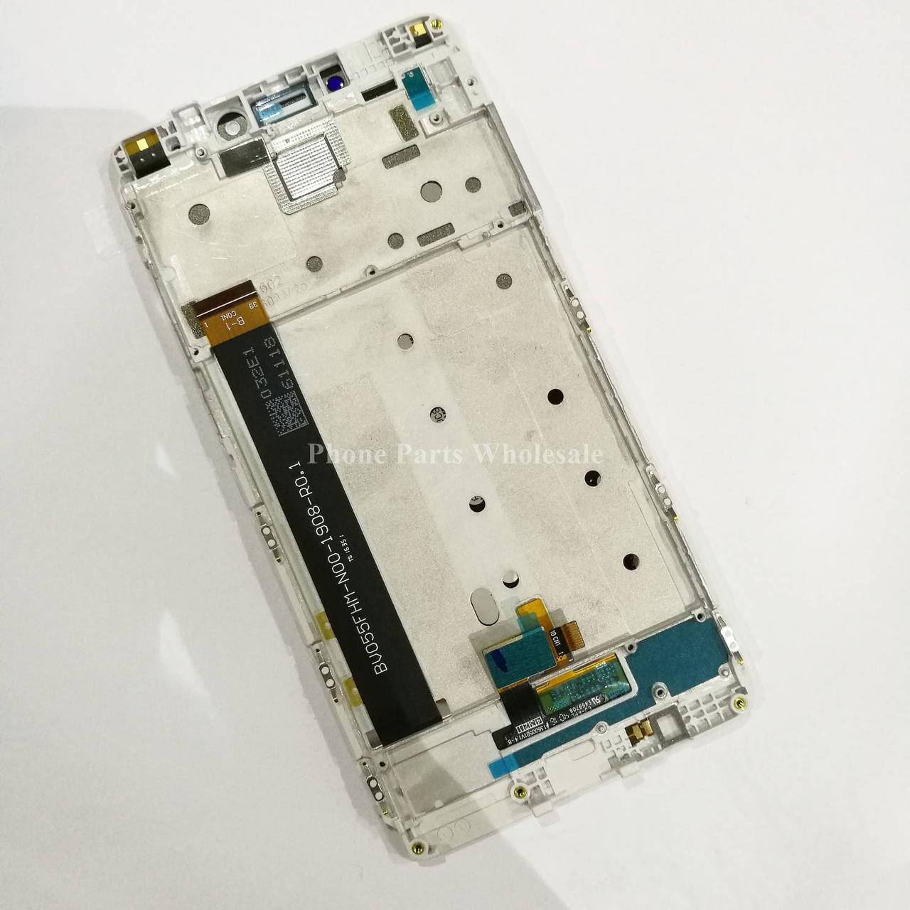 Дисплейный модуль в рамке Xiaomi Redmi Note 4 (Snapdragon 625) Индийская версия, Белый
Дисплейный модуль в рамке Xiaomi Redmi Note 4 (Snapdragon 625) Индийская версия, Белый