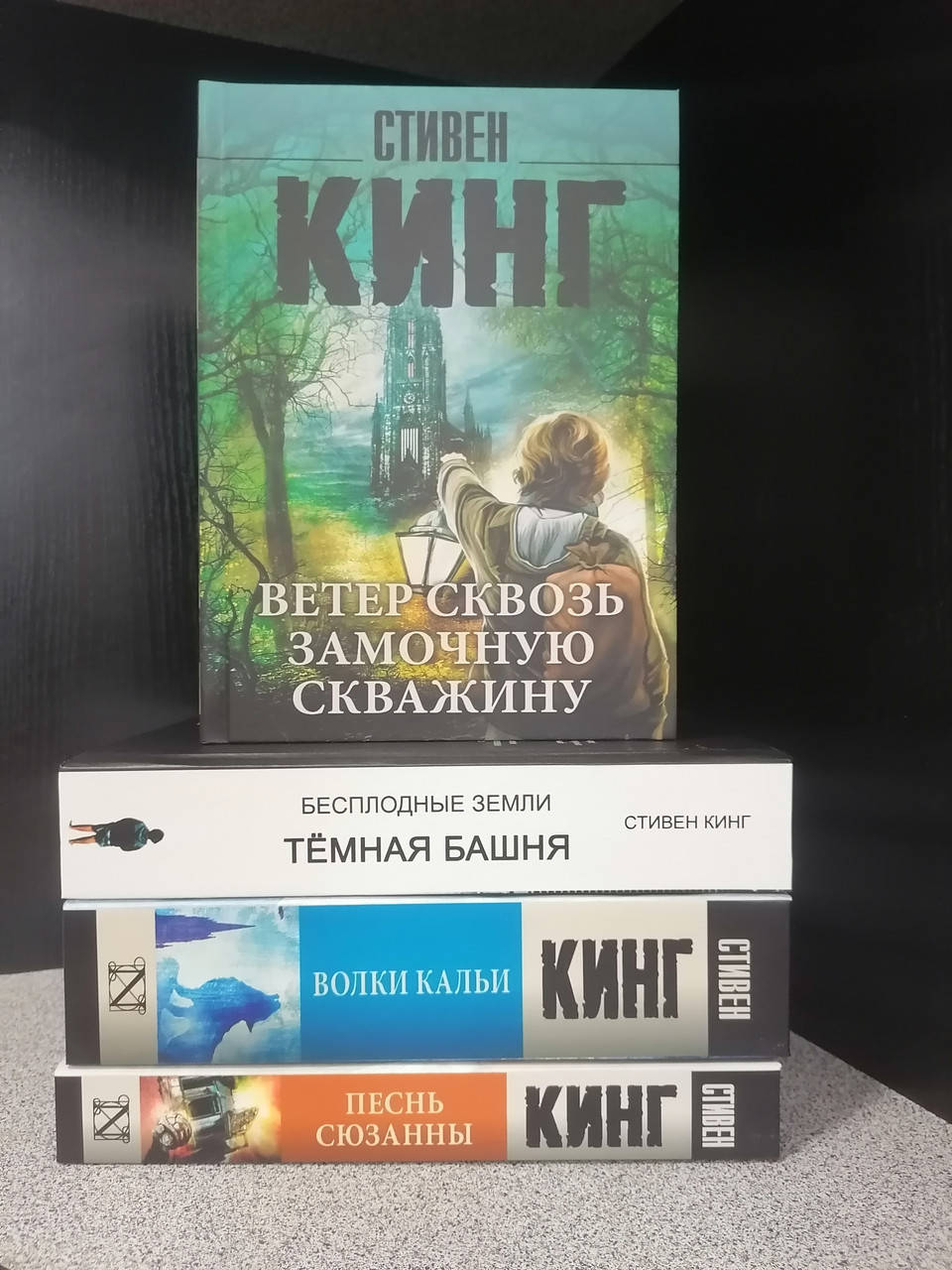 Стивен Кинг Ветер сквозь замочную скважину+Бесплодные земли+Песнь Сюзанны+Волки Кальи, твердый переплет
Стивен Кинг Ветер сквозь замочную скважину+Бесплодные земли+Песнь Сюзанны+Волки Кальи, твердый переплет