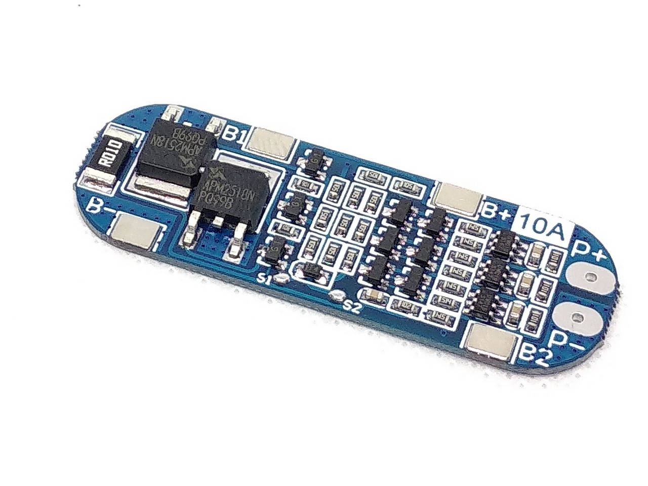 BMS 3S Контроллер заряда и разряда HX-3S-FL10A 11.1V-12.6V 10A для трех Li-Ion аккумуляторов
BMS 3S Контроллер заряда и разряда HX-3S-FL10A 11.1V-12.6V 10A для трех Li-Ion аккумуляторов