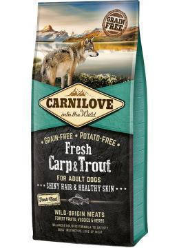 Сухой корм Carnilove Fresh Carp & Trout for Adult dogs 12 кг с карпом и форелью для взрослых собак всех пород
Сухой корм Carnilove Fresh Carp & Trout for Adult dogs 12 кг с карпом и форелью для взрослых собак всех пород