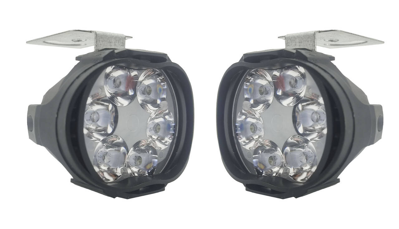 Комплект LED фар для мотоциклов, скутеров. Светодиодные лэд фары на 6 диодов. 10w., Белый
Комплект LED фар для мотоциклов, скутеров. Светодиодные лэд фары на 6 диодов. 10w., Белый