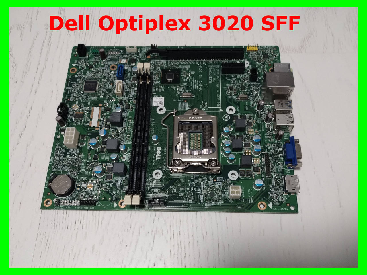 Материнская плата Dell Optiplex 3020 SFF (LGA1150 + 2*DDR3 + PCI-Ex16x) + Windows 10 key
Материнская плата Dell Optiplex 3020 SFF (LGA1150 + 2*DDR3 + PCI-Ex16x) + Windows 10 key