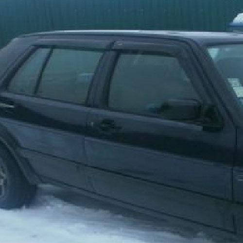 Дефлекторы окон ветровики Фольксваген Гольф 3 Volkswagen Golf III 91-98 COBRA TUNING (Накладные)
Дефлекторы окон ветровики Фольксваген Гольф 3 Volkswagen Golf III 91-98 COBRA TUNING (Накладные)