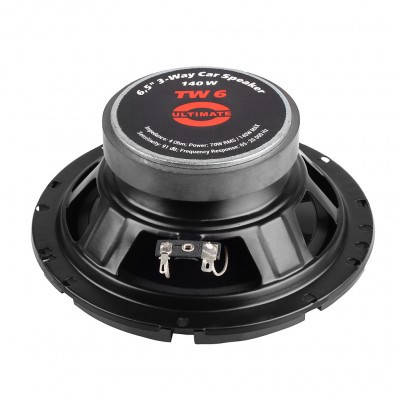 Динамики (спикеры) трехполосные ULTIMATE AUDIO коаксиальные -TW 6 6,5″ широкополосные
Динамики (спикеры) трехполосные ULTIMATE AUDIO коаксиальные -TW 6 6,5″ широкополосные