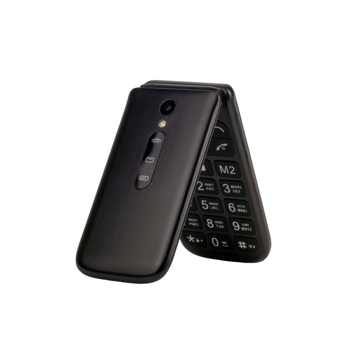 Кнопочный телефон раскладушка с большим дисплеем и камерой на 2 сим Sigma X-Style 241 ONYX Black, Черный
Кнопочный телефон раскладушка с большим дисплеем и камерой на 2 сим Sigma X-Style 241 ONYX Black, Черный