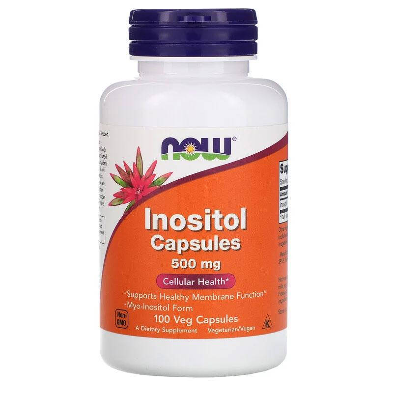 Now Foods, Инозитол (мио инозитол) для женщин 500 мг, Inositol (myo inositol), 100 капсул
Now Foods, Инозитол (мио инозитол) для женщин 500 мг, Inositol (myo inositol), 100 капсул