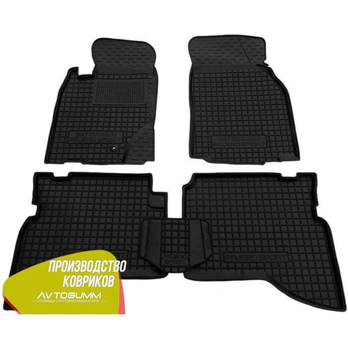 Резиновые коврики MITSUBISHI PAJERO SPORT (1997-2008) Avto-gumm/ Митсубиси Паджеро Спорт Авто-Гумм, Черный
Резиновые коврики MITSUBISHI PAJERO SPORT (1997-2008) Avto-gumm/ Митсубиси Паджеро Спорт Авто-Гумм, Черный