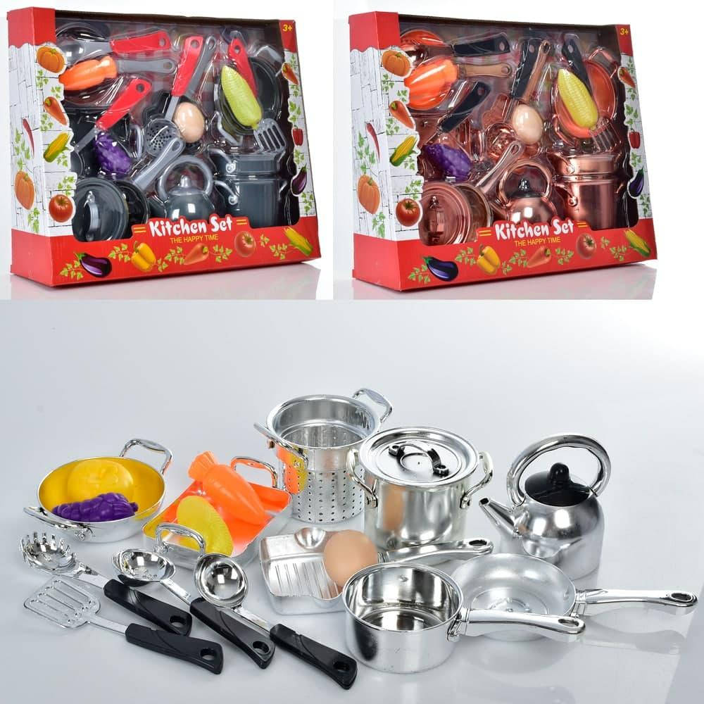 Кухонный набор детская игрушечная посуда с продуктами LN1030B-E-C сковородки, кастрюли
Кухонный набор детская игрушечная посуда с продуктами LN1030B-E-C сковородки, кастрюли
