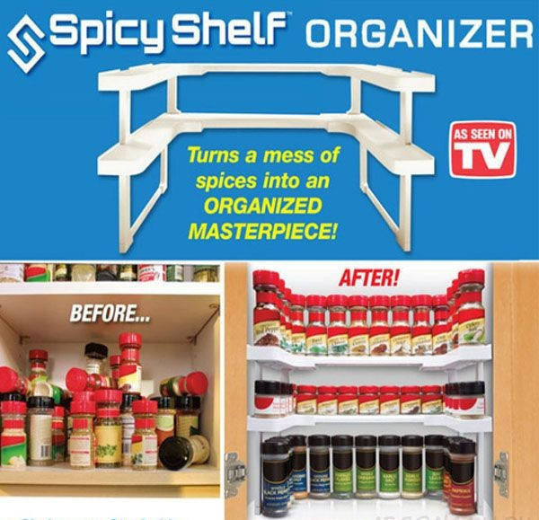 Многофункциональный органайзер полка для специй и банок Spicy Shelf размер 33х28х6,5см, белый, полки кухонные
Многофункциональный органайзер полка для специй и банок Spicy Shelf размер 33х28х6,5см, белый, полки кухонные