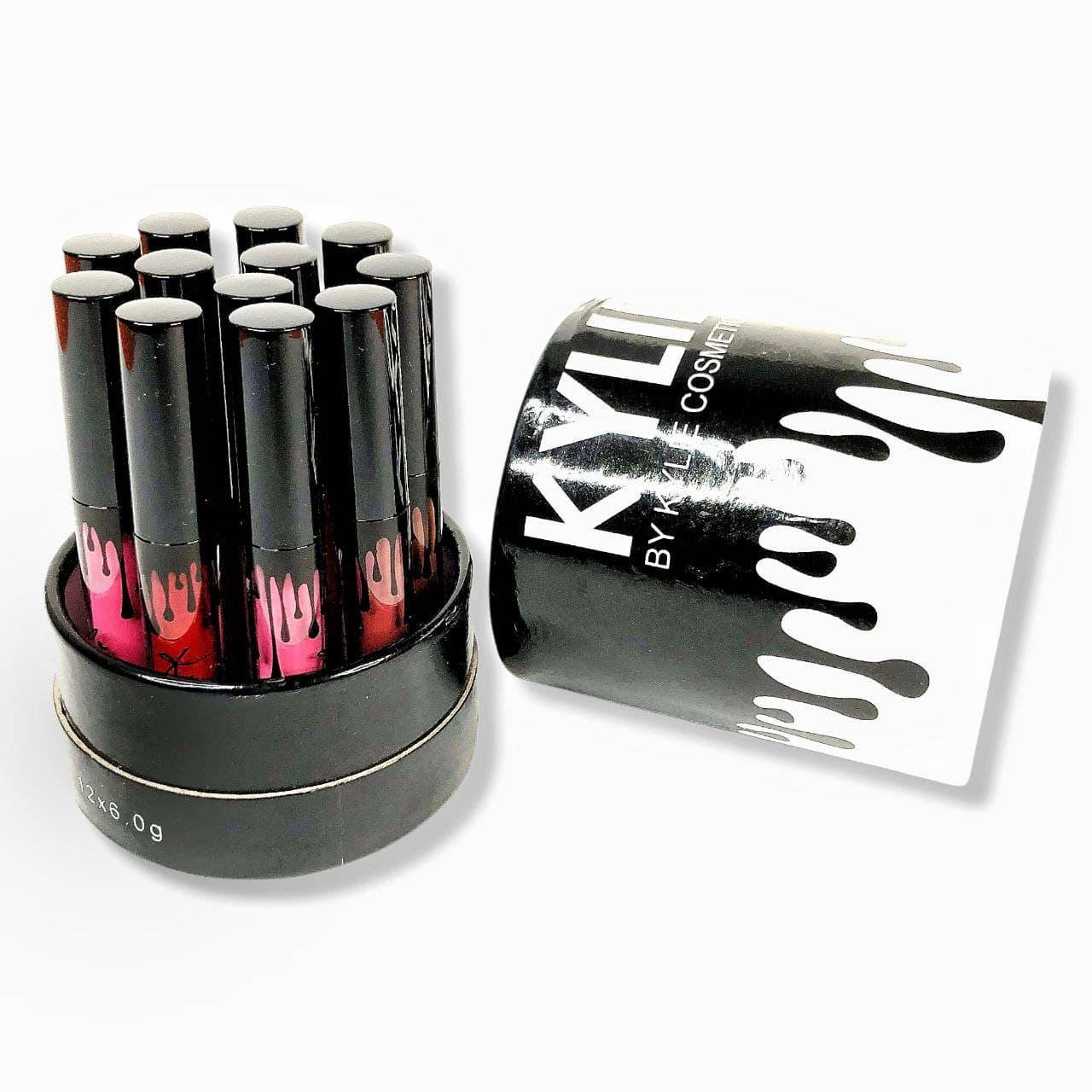 Набор матовых жидких помад Kylie Mattle Liquid Lipstick, 12 шт ( помады для макияжа, стойкие помады, бьюти)
Набор матовых жидких помад Kylie Mattle Liquid Lipstick, 12 шт ( помады для макияжа, стойкие помады, бьюти)