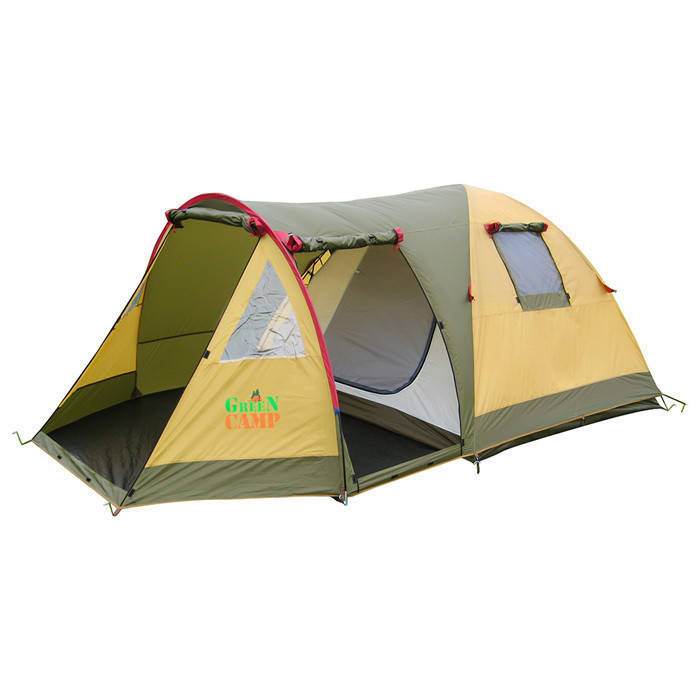 Палатка 3-х местная Green Camp Х-1504 390*210*150см туристическая кемпинговая, Оранжевый
Палатка 3-х местная Green Camp Х-1504 390*210*150см туристическая кемпинговая, Оранжевый