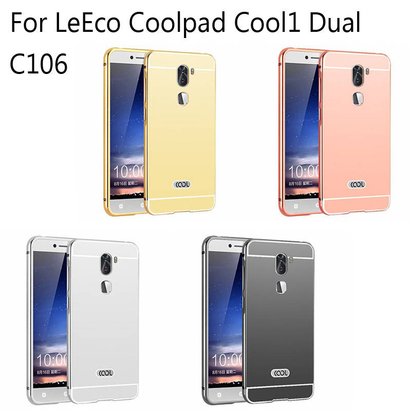 

Зеркальный алюминиевый чехол для Leeco Cool1/LeRee Le3/Coolpad/Cool dual Changer 1C Play 6