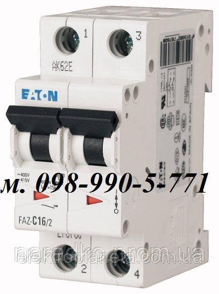 

Автоматический выключатель Eaton/Moeller 2pol PL6-C 40A