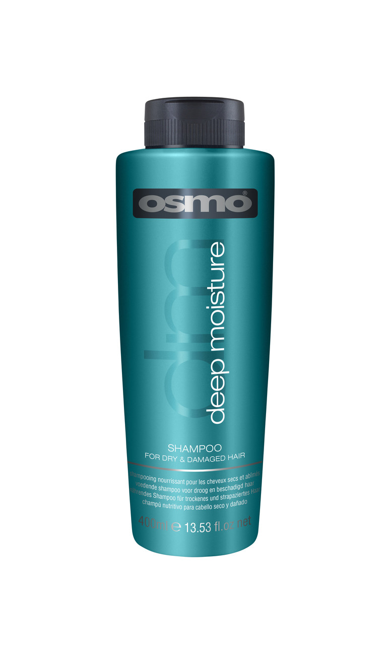 Шампунь для сухих поврежденных волос. Osmo deep moisture shampoo 400 ml.
