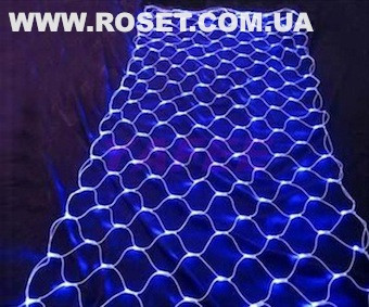 

Светодиодная LED гирлянда сетка 1,6х2м