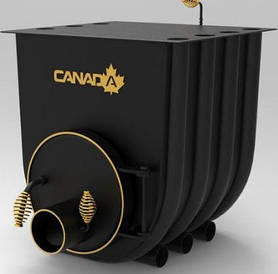 Булерьян, отопительная печь «CANADA» с варочной поверхностью «03» 27 кВт-750 М3