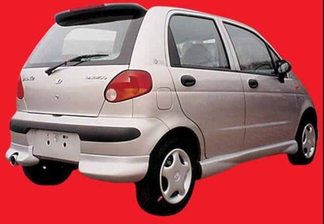 

НАКЛАДКА НА ЗАДНИЙ БАМПЕР DAEWOO MATIZ