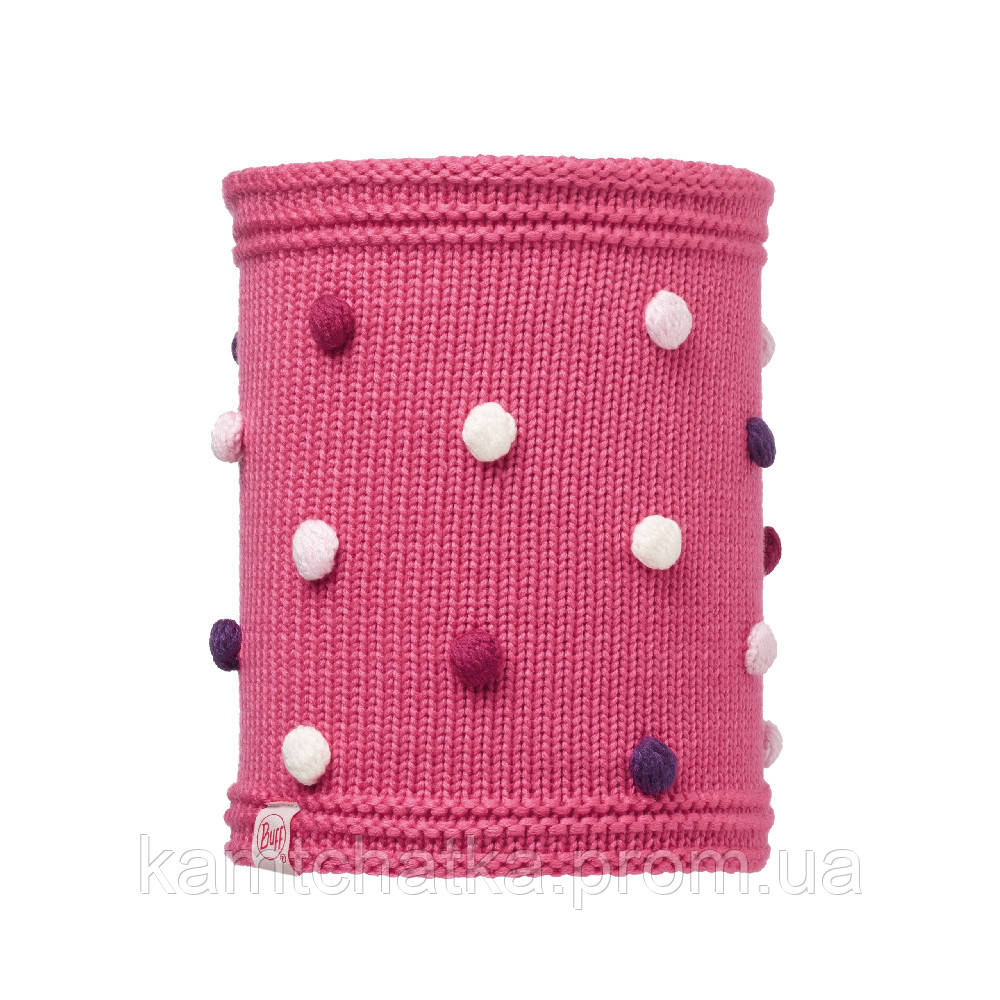 

Повязка на шею Buff Child Neckwarmer Knitted and Polar Odell Ibis Rose/Raspberry детская