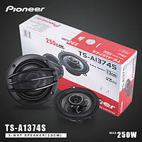Автомобильная акустика колонки Pioneer TS-A1374S, Динамики TS A1374S мощность 250W, фото 1
