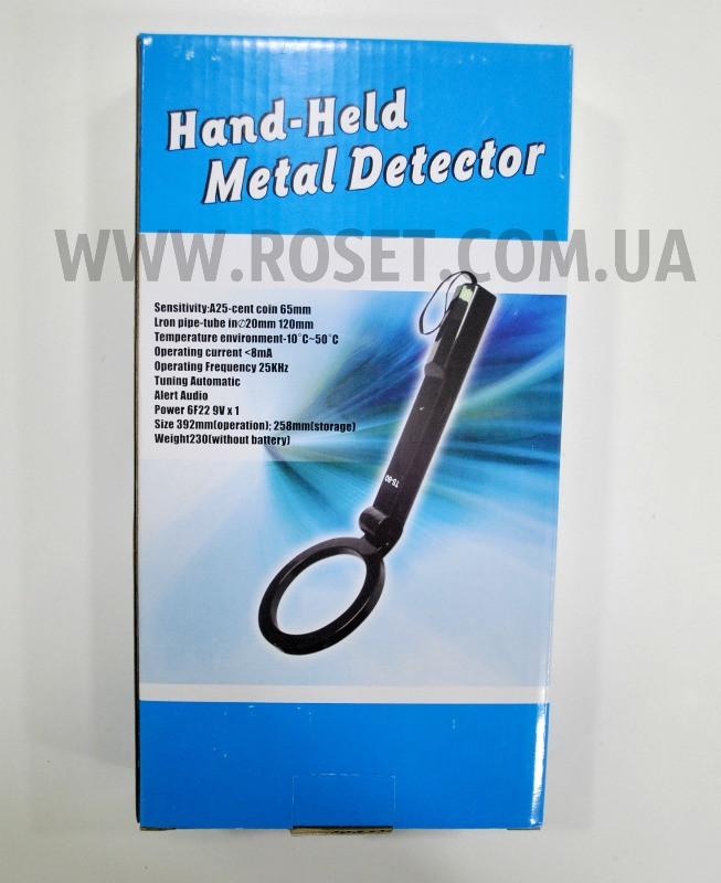 

Ручной металлоискатель детектор - Hand-Held Metal Detector TS-80