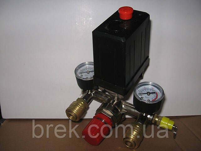 Автоматика для компрессора в сборе 220 Вольт (прессостат/реле давления .