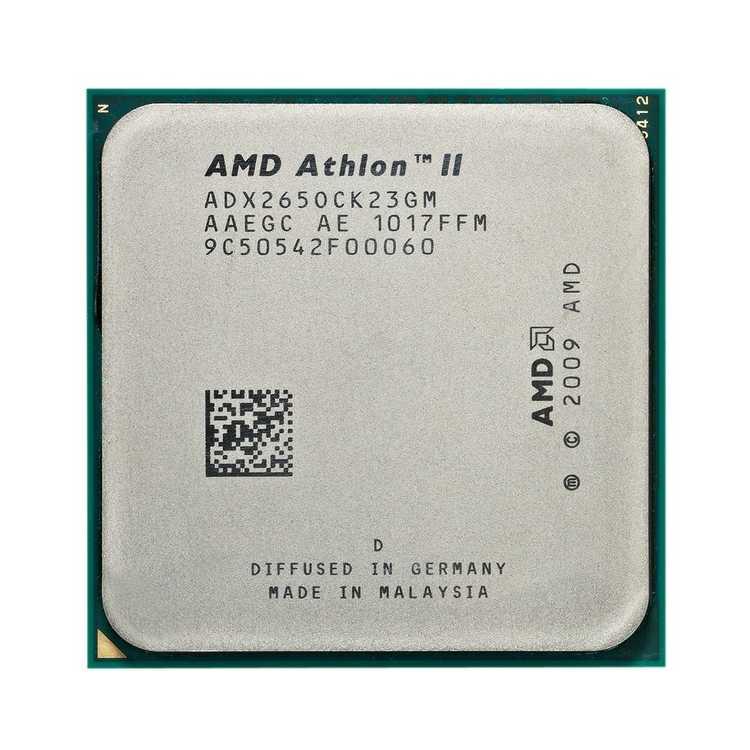    AMD  Athlon II  X2 265 3 3GHz Socket AM3 