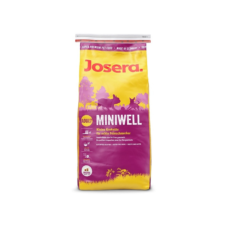 

Сухой корм 900 г для собак мелких пород (27/16) Йозера / Miniwell Josera