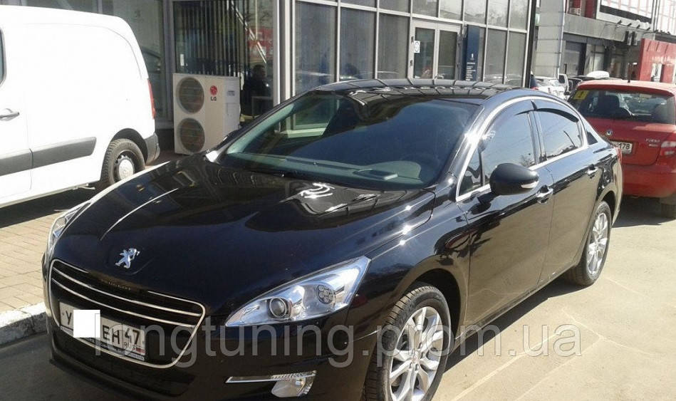 

Ветровики Peugeot 508 2010