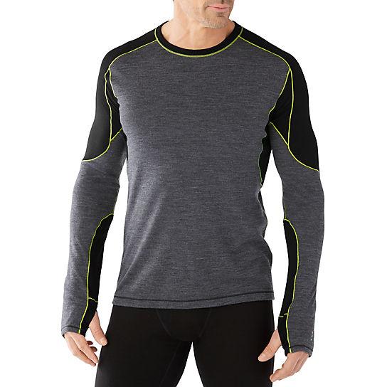 

Термофутболка Smartwool Men PhD Light Long Sleeve, Серый