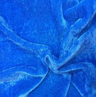 Велюр стрейч тонкий блакитний, фото 1