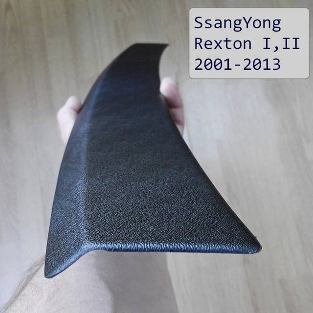 55002249 Rear bumper protector SsangYong Rexton I,II 2001-2013