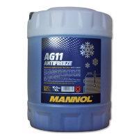 

Охлаждающая жидкость Mannol Antifreeze AG 11 -40 голубой 60л, Голубая