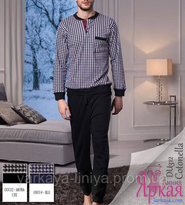 Пижама мужская хлопок. Домашняя одежда для мужчин Cotonella™ арт: 631252677