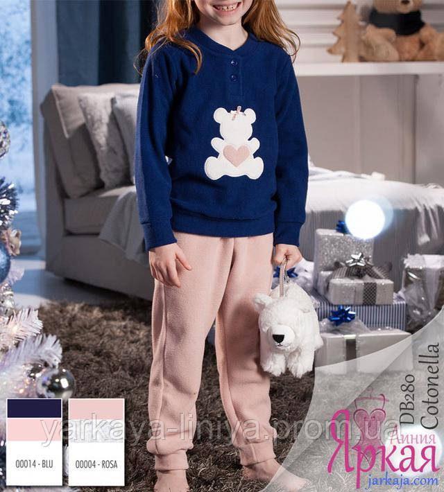 Пижама детская флисовая. Одежда для сна и дома для детей Cotonella™ арт: 631674978