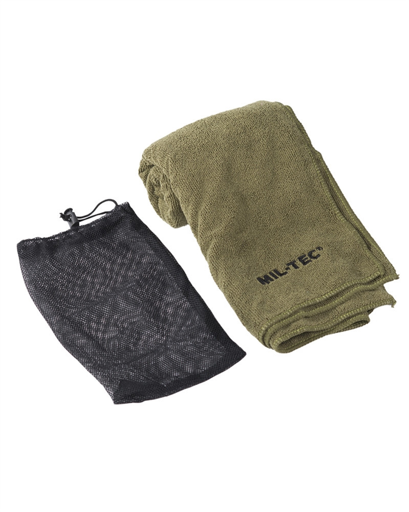 

Полотенце военное Microfibre 120x60 см, olive, Оливковый