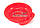 Силіконова форма для випічки 15*14*2,7 см "Твіті" Empire (червоний колір), фото 3