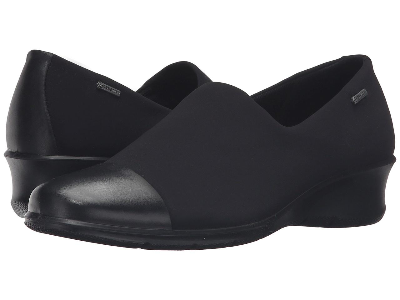 

Мокасины (Оригинал) ECCO Felicia GTX Slip-On Black/Black