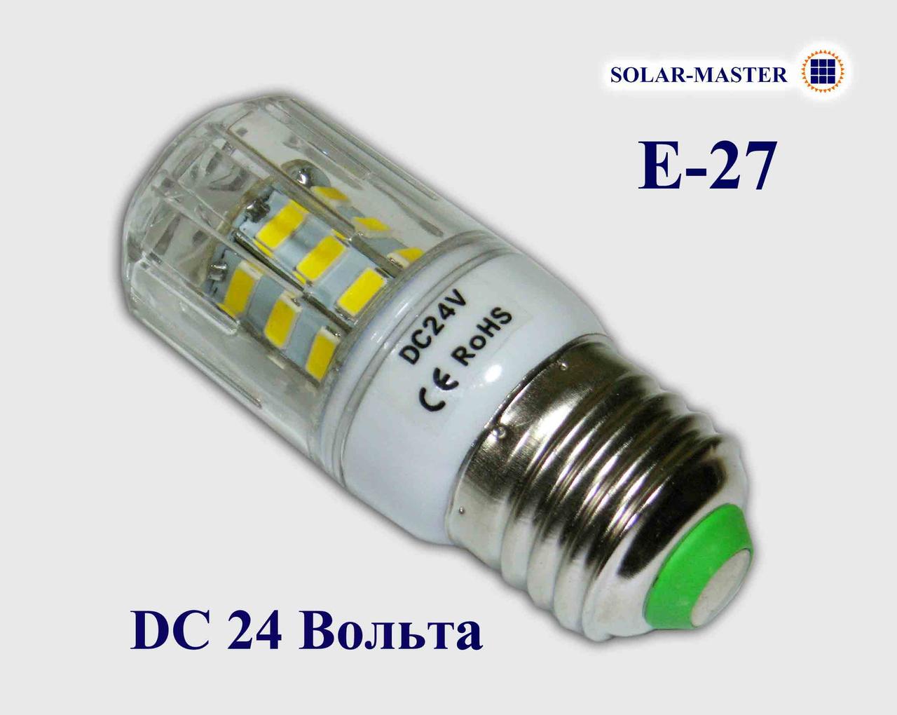 Светодиодные лампочки DC 24 Вольта 5 Вт Е27: продажа, цена в Каменском .