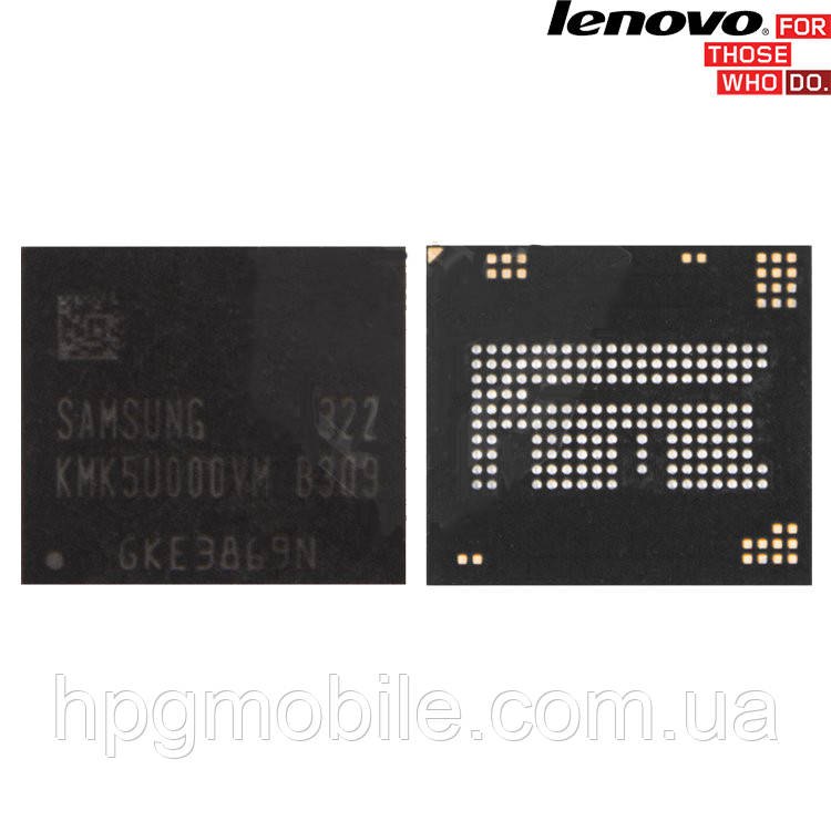 

Микросхема памяти KMK5U000VM-B309 для Lenovo A850 / P780, 4 ГБ, оригинал