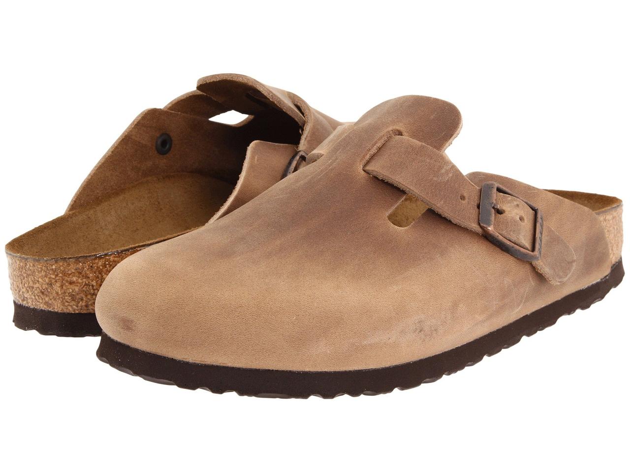 

Сабо (Оригинал) Birkenstock Boston - Oiled Leather (Unisex) Tobacco Oiled Leather