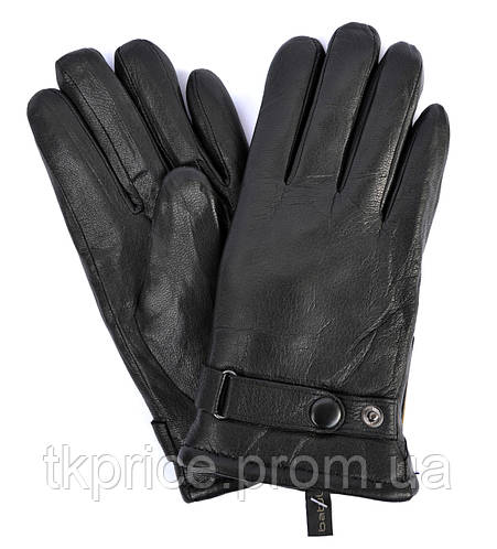 Мужские зимние перчатки из оленьей кожи на цигейке