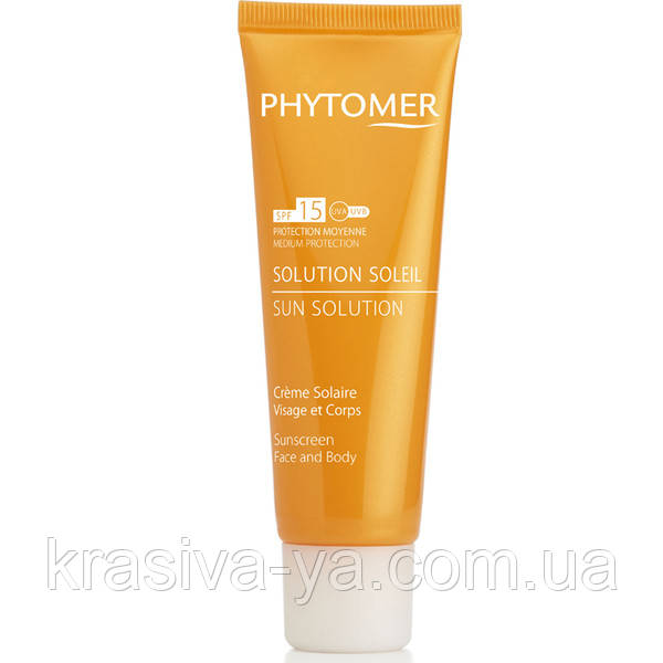 

Увлажняющий солнцезащитный крем для лица и тела SPF15 Sun Solution Sunsereen Face and Body, 125 мл