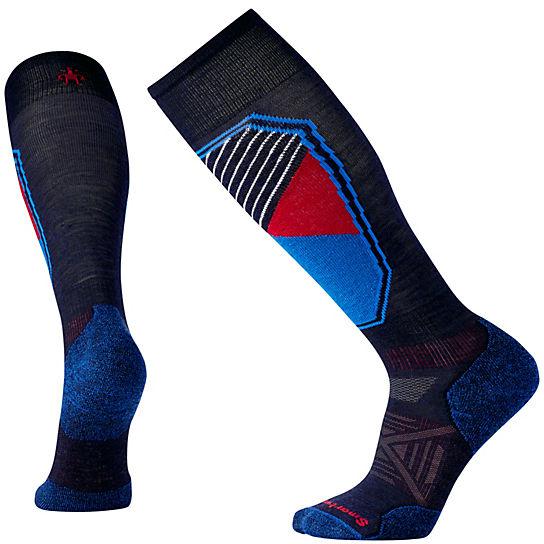 

Термоноски Smartwool Men's PhD Ski Light Pattern Socks 2016, Синий