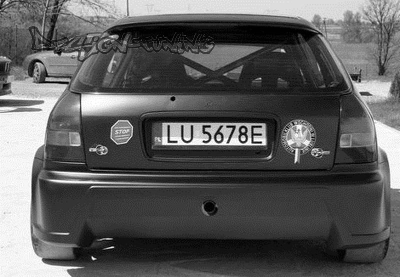 

БАМПЕР ЗАДНИЙ HONDA CIVIC 95-00