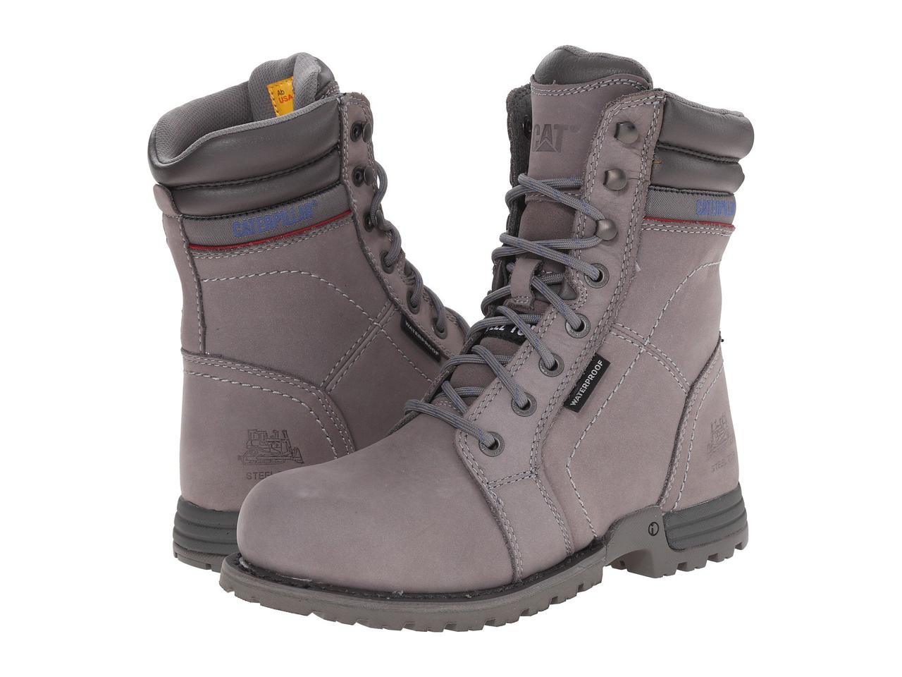 

Ботинки/Сапоги (Оригинал) Caterpillar Echo Waterproof Steel Toe Frost Grey