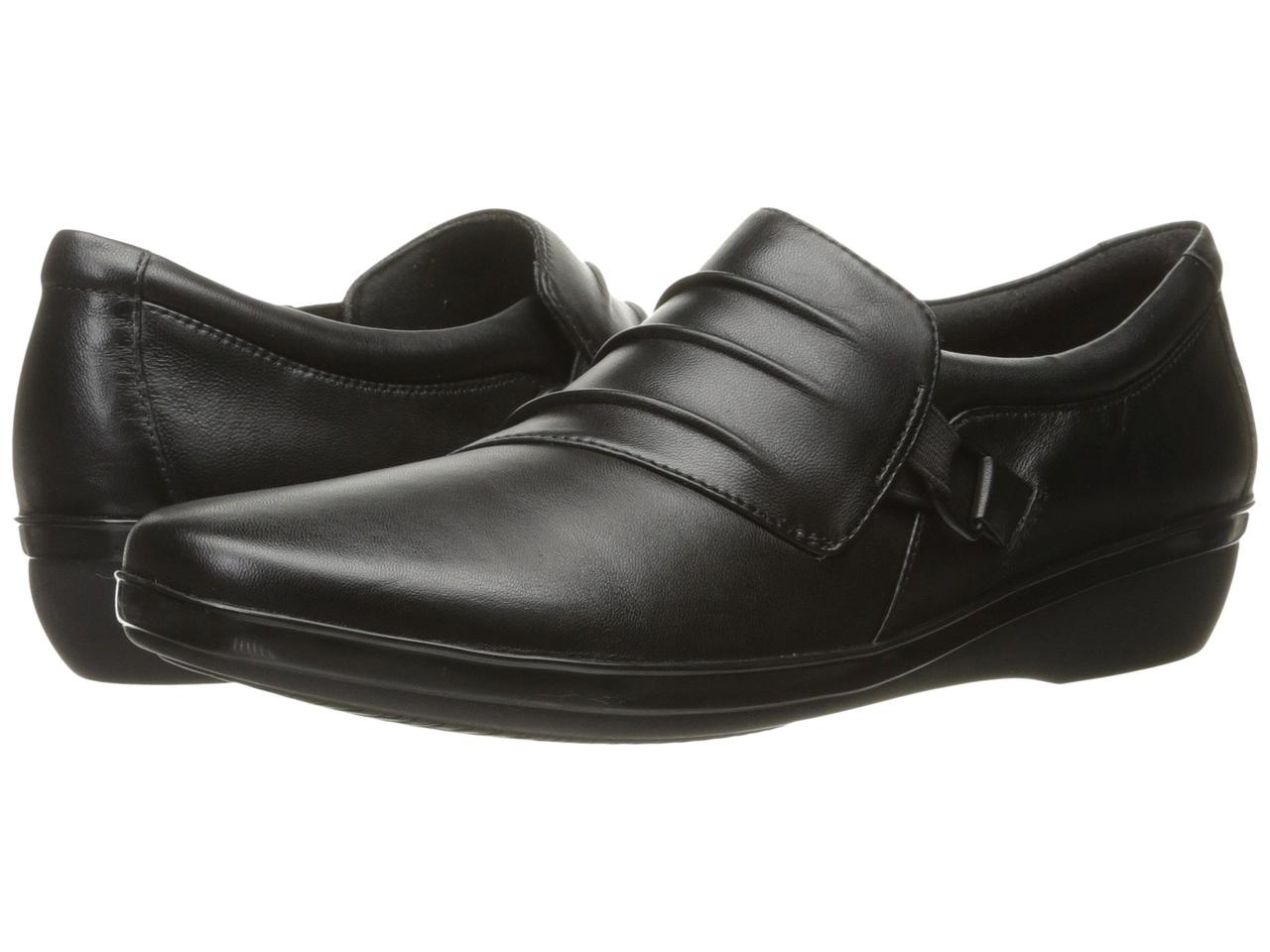 

Мокасины (Оригинал) Clarks Everlay Heidi Black Leather